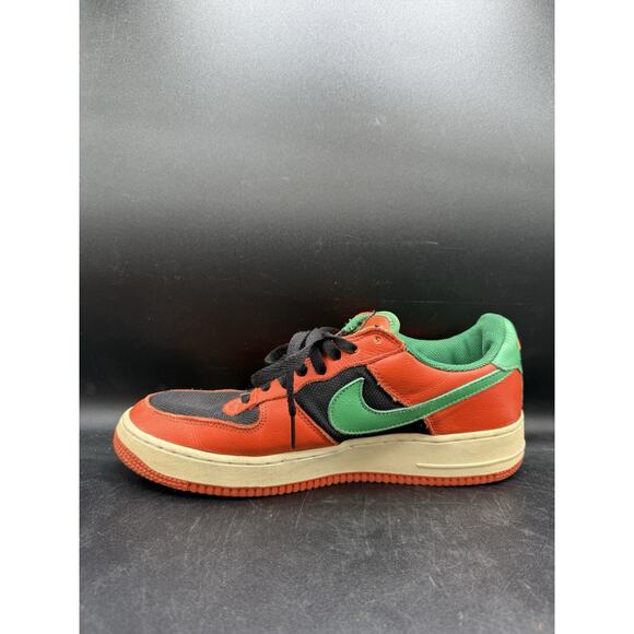 Vintage Nike Air Force 1 Low Carnival Men’s Size 9.0 US Orange Black Green Used main image 13